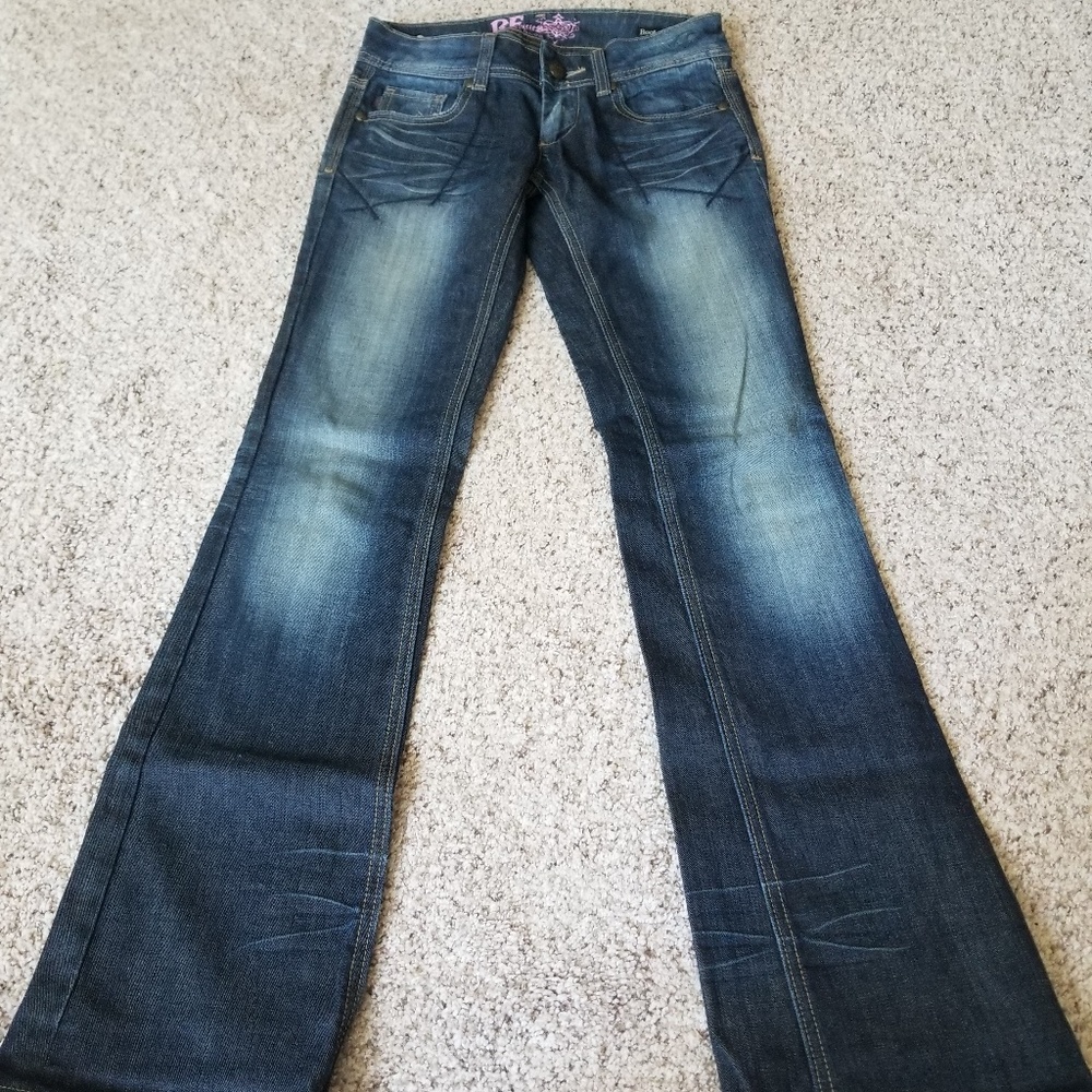 Express ReRock boot cut jeans